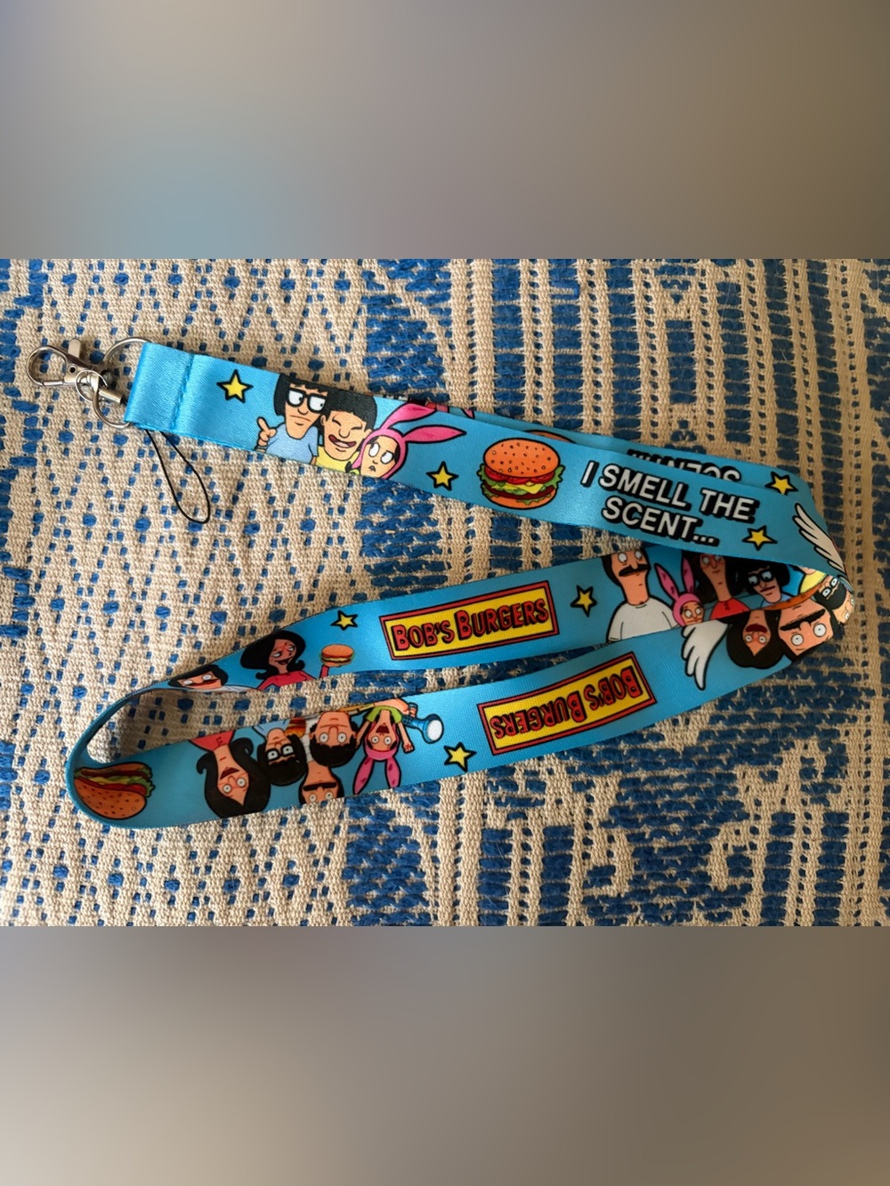 Bob's Burgers Fandom Lanyard with Clip